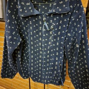 Vintage 90's LLBean fleece zipper jacket